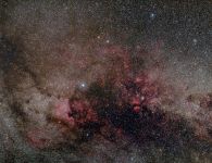 milchstrasse im sternbild schwan mit 50mm brennweite 20201228